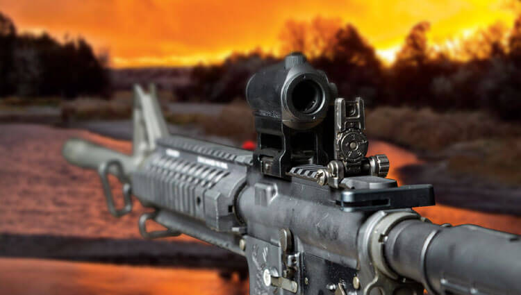 Aligning the Red Dot Sight with the Front Sight
