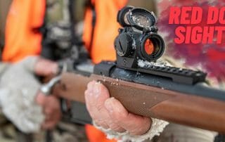 Red Dot Sight On Rifle